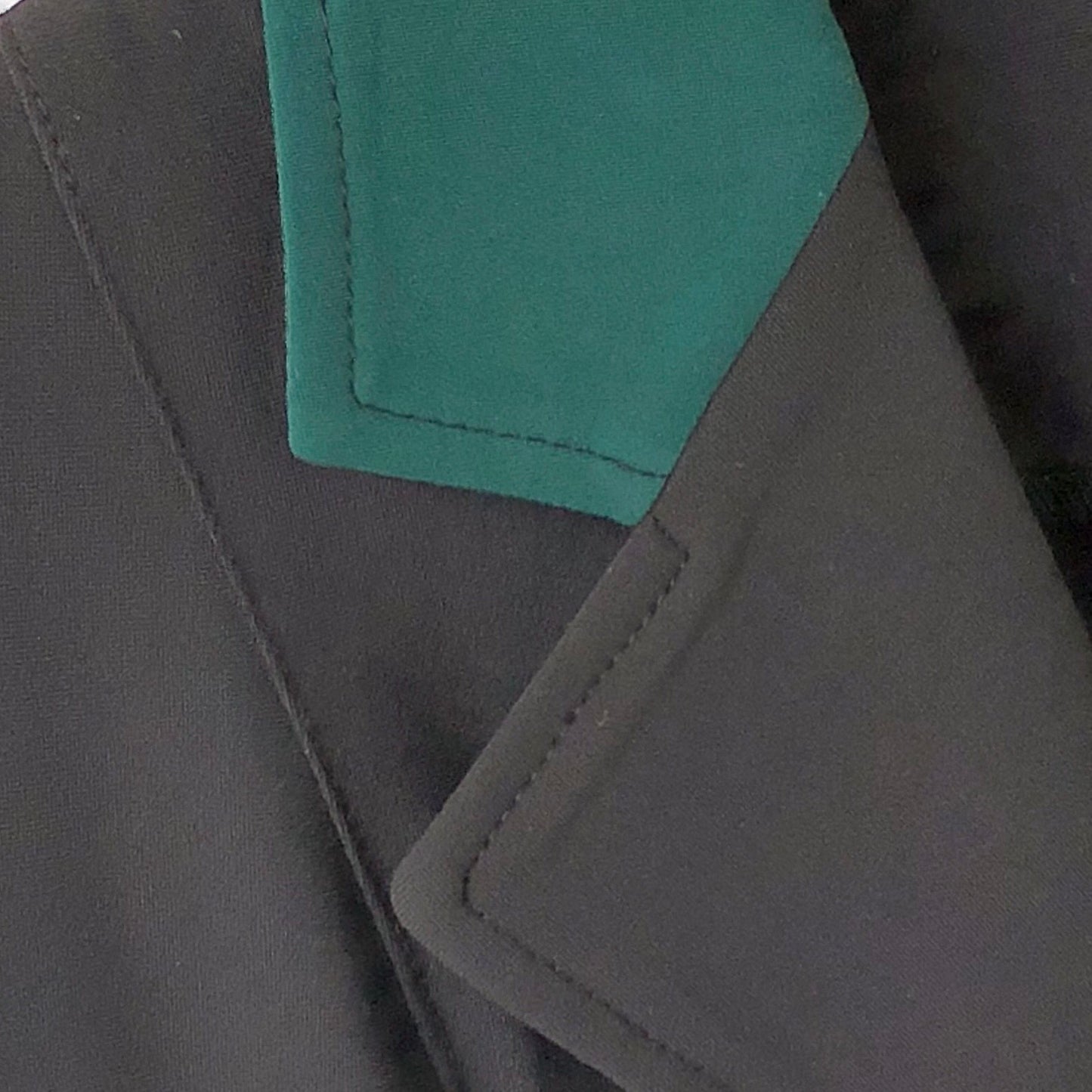 collar detail, hunter green collar r j classics victory coat