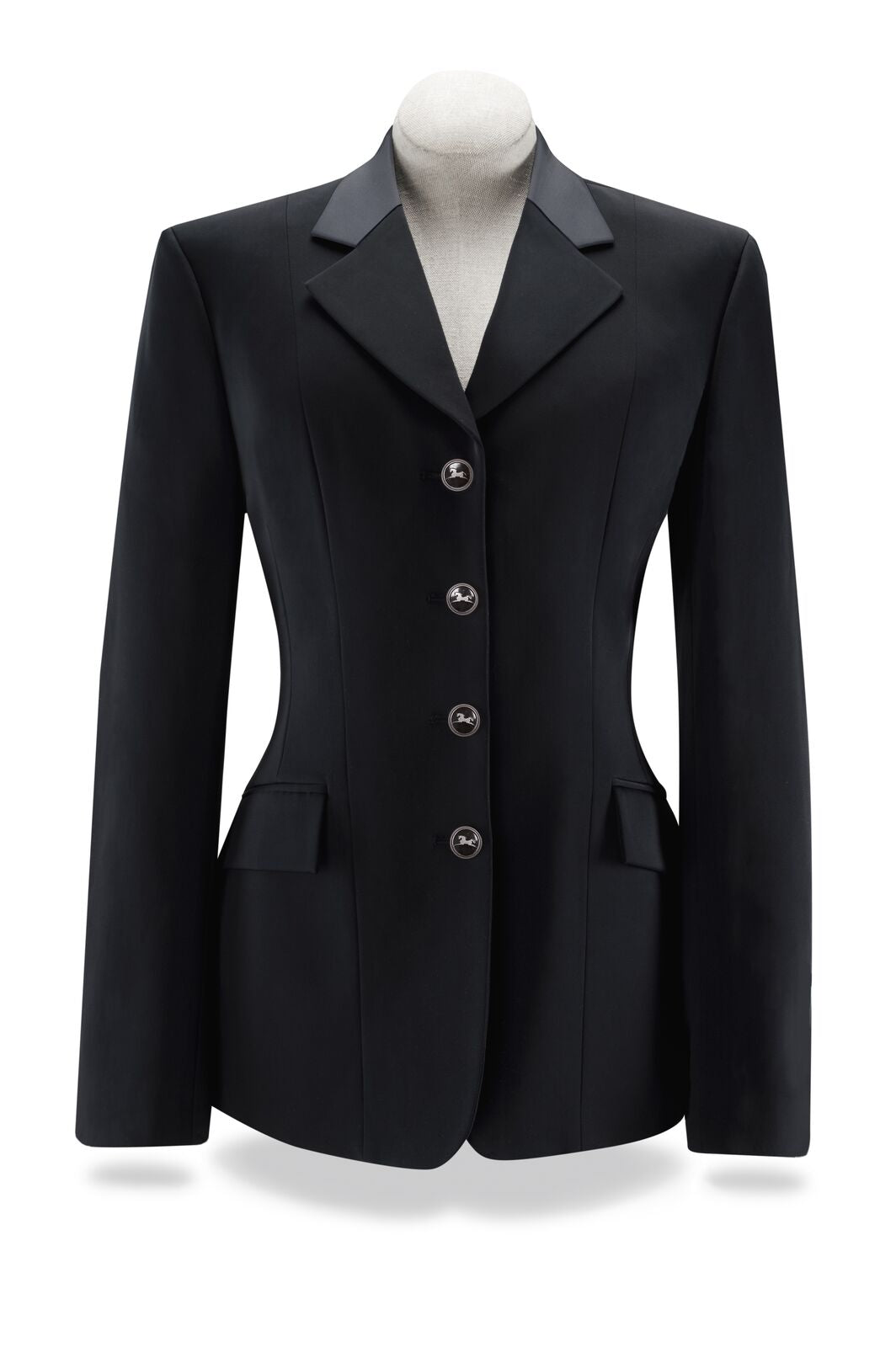 r. j. classics palm show coat greyon black