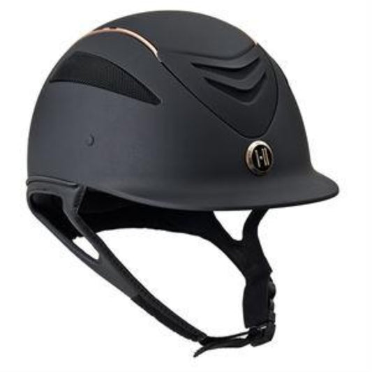 one k defender rose gold stripe helmet